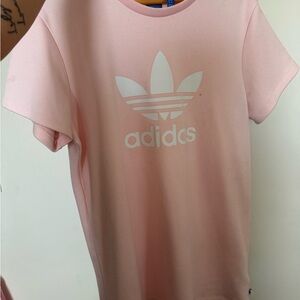 Adidas Pink T-Shirt Dress